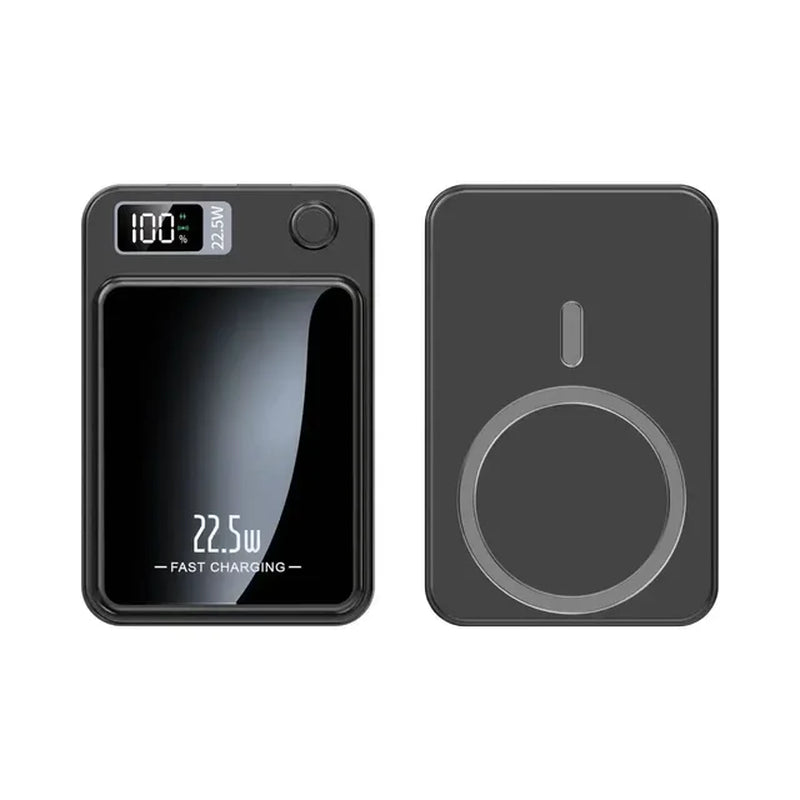 50000Mah Portable Macsafe Magnetic Power Bank Fast Wireless Charger for Iphone 12 13 14 Pro Max External Auxiliary Battery Pack